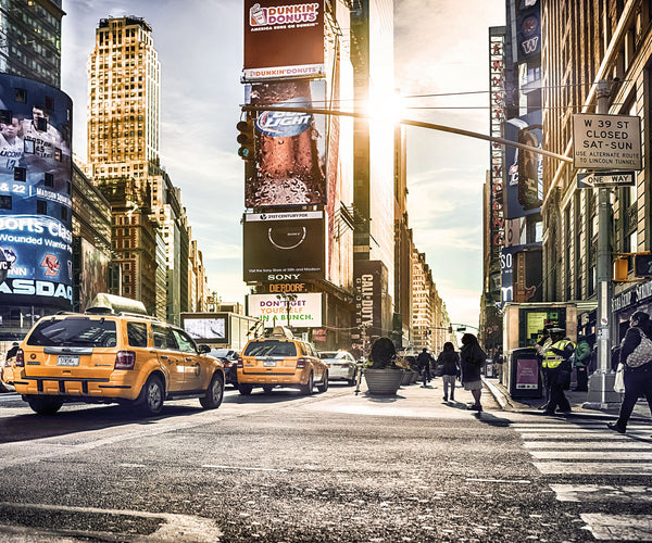 Papier peint panoramique Times Square – 300 × 250 cm