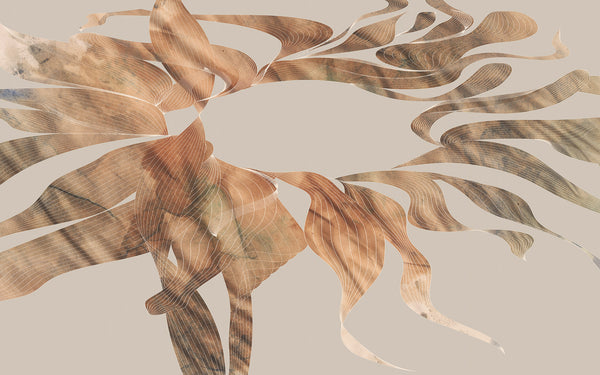 Papier peint panoramique Autumn Leaves