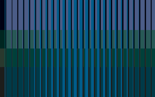 Papier peint panoramique Lamello Quattro blue-greenblue
