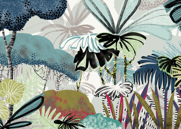Papier peint panoramique Jolly Jungle
