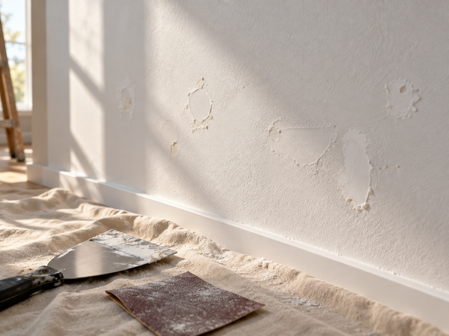 Préparer son mur avant de poser un papier peint intissé