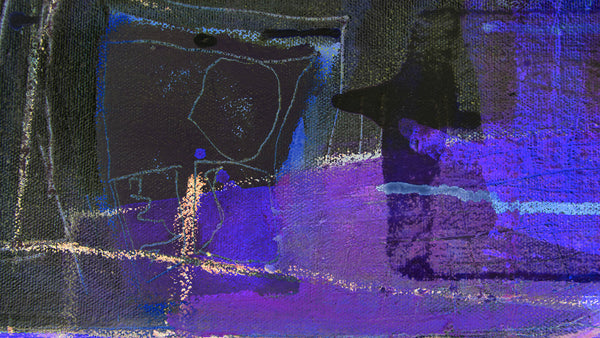 Papier peint panoramique Rooms Opening darkgrey-violett