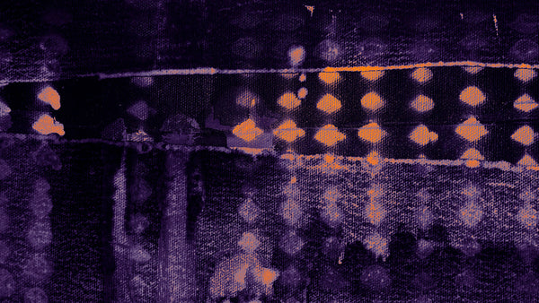 Papier peint panoramique Zigzag Spangling darkviolett