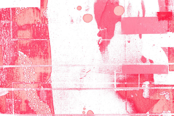 Papier peint panoramique Drops Lapping red