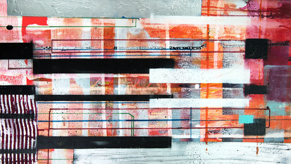 Papier peint panoramique Layers Swimming