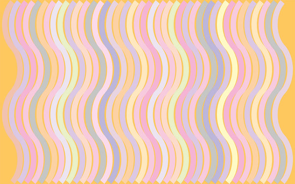 Papier peint panoramique Mamba orange