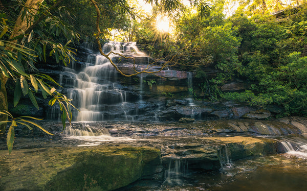 Papier peint panoramique Golden Falls