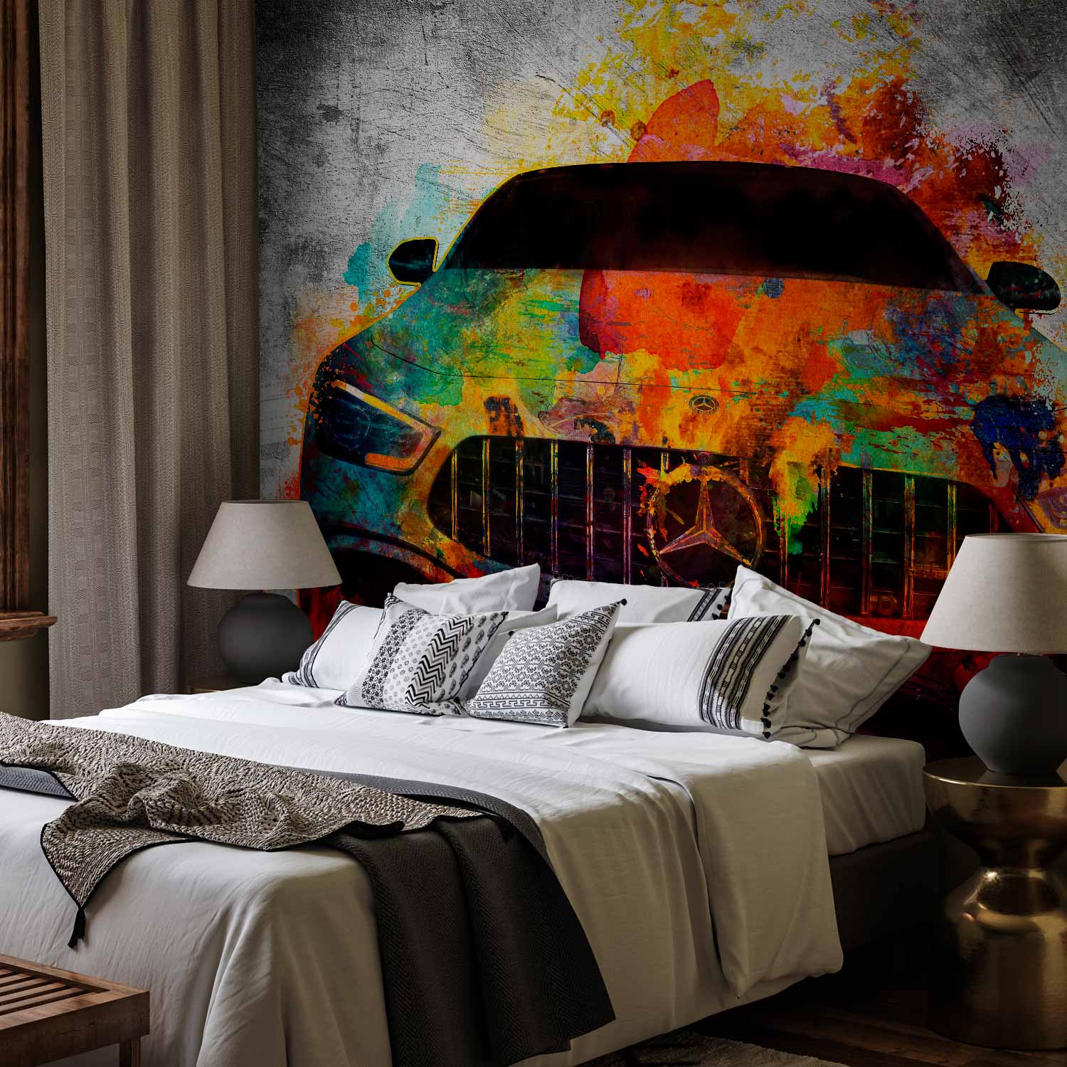 Papier peint panoramique Belle Automobile